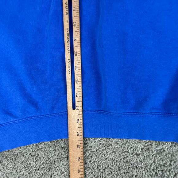 Rainforest Cafe Hoodie Mens 2XL Blue Green Orlando Pullover Sweatshirt - Picture 9 of 12